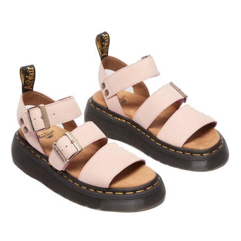 Dr Martens Gryphon Quad Milled Nubuck Powder Pink